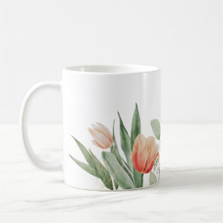 Floral design mug