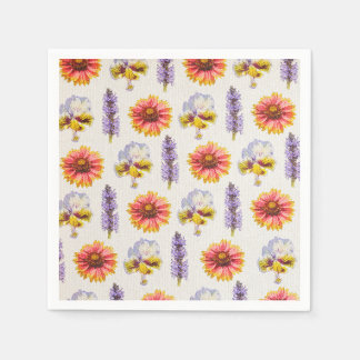 Floral Design Napkins