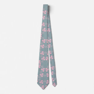 Floral Design Neck Tie