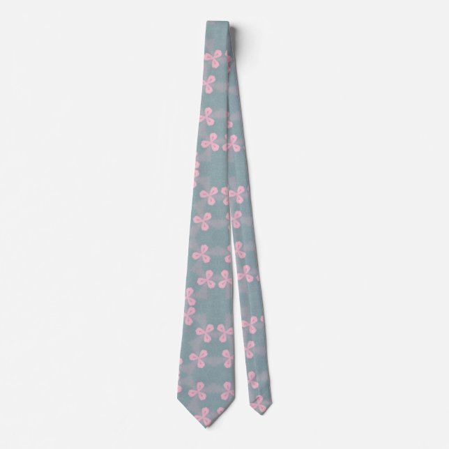Floral Design Neck Tie (Front)