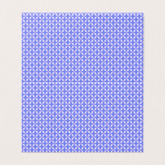 Floral Design Pattern (Outside Unfolded)