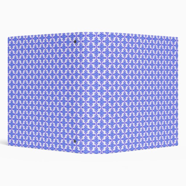 Floral Design Pattern 3 Ring Binder (Background)