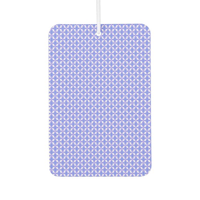 Floral Design Pattern Air Freshener (Front)