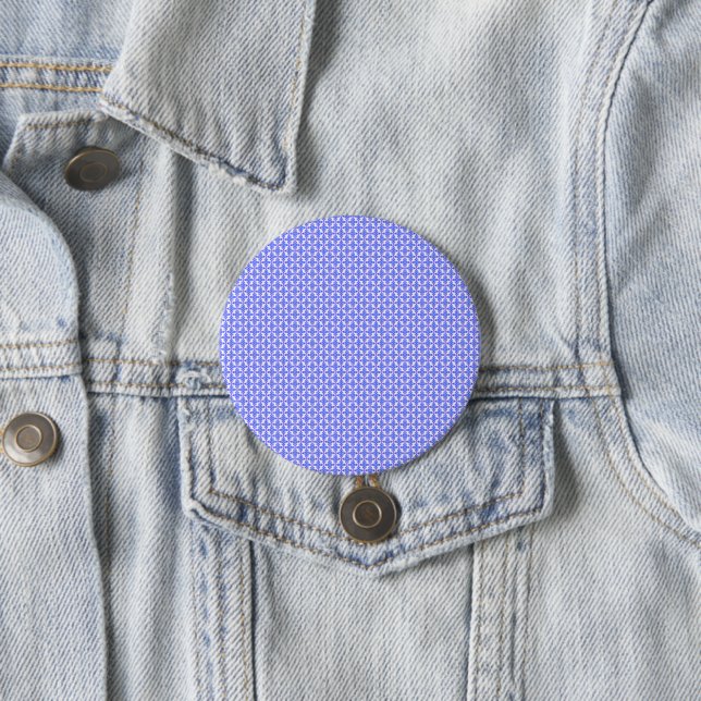 Floral Design Pattern Button (In Situ)