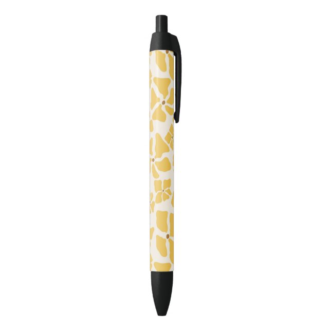 Floral Design Pen - A Touch of Nature for Writing (Bottom (Vertical))