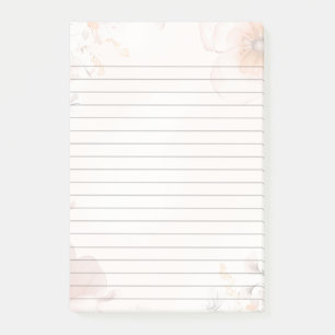 Floral Design Post-it Notes