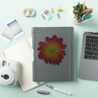 Floral design sticker