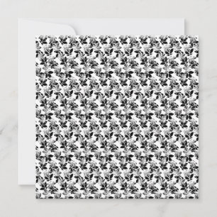 floral Design Twenty One Holiday Card