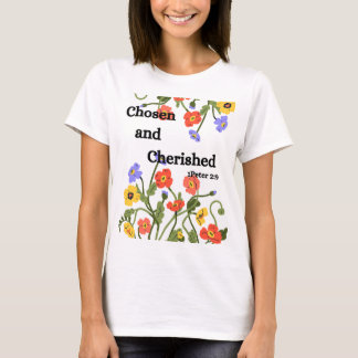 Floral design with bible verse T-Shirt