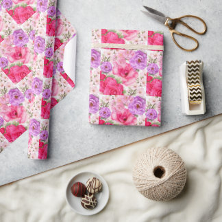 Floral Design Wrapping Paper