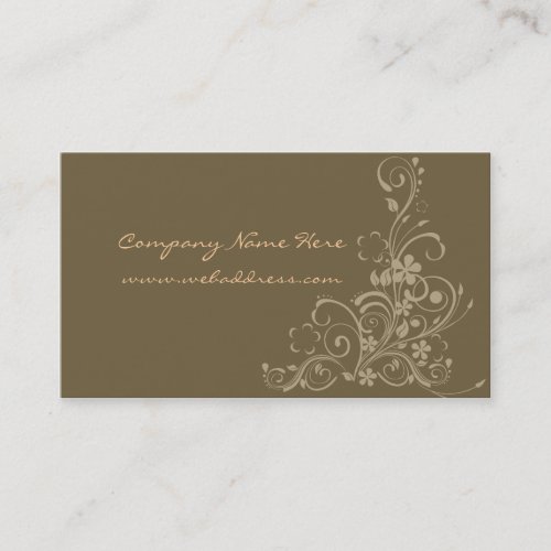 Floral Designer Business Cards