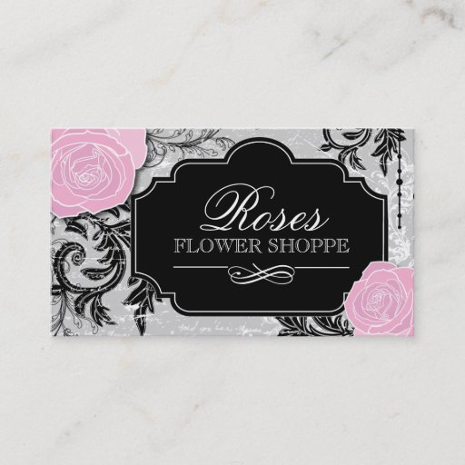 Customizable Floral Designer Business Cards