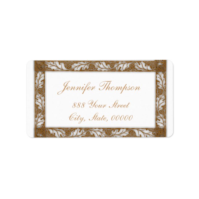 Floral Designs by William Morris - Address Labels (Front)