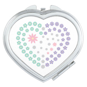 Floral Devotion Compact Mirror
