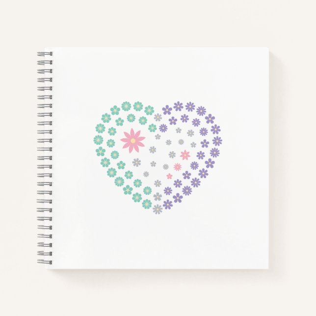 Floral Devotion Notebook (Front)