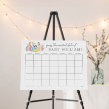 Floral Disney Princess | Guess the Due Date