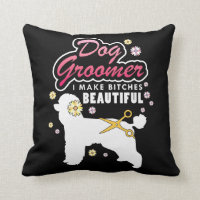 Floral Dog Groomer Gift Pet Grooming Dog Lover
