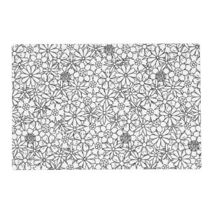 Floral Doodle Placemat