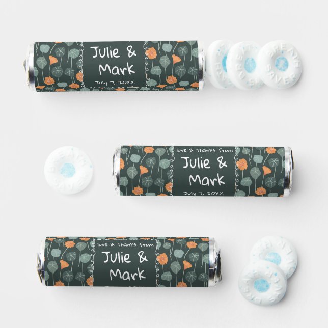 Floral Doodle Thank You Breath Savers® Mints (Assorted)