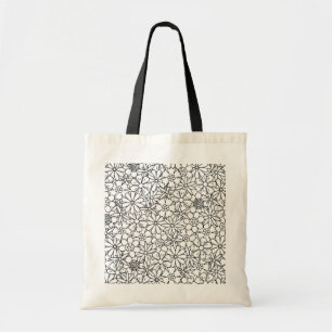 Floral Doodle Tote Bag