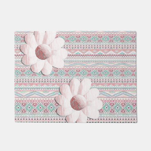 Floral Doormat