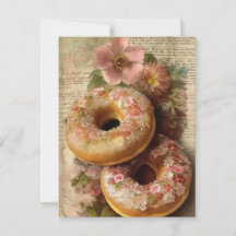 Floral Doughnuts
