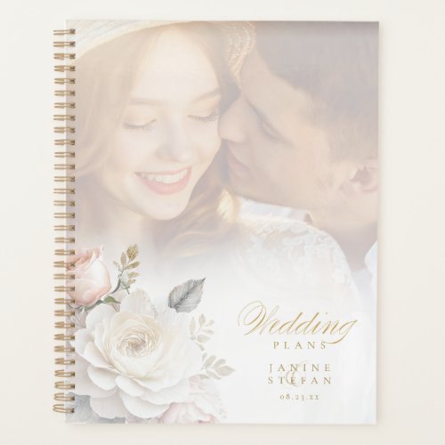 Floral Drama Wedding Photo Welcome ID1022 Planner