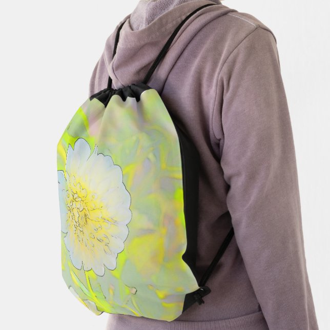 Floral Drawstring Backpack (Insitu)