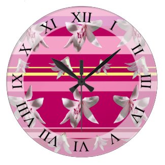 Floral Dream Art Wall Clock