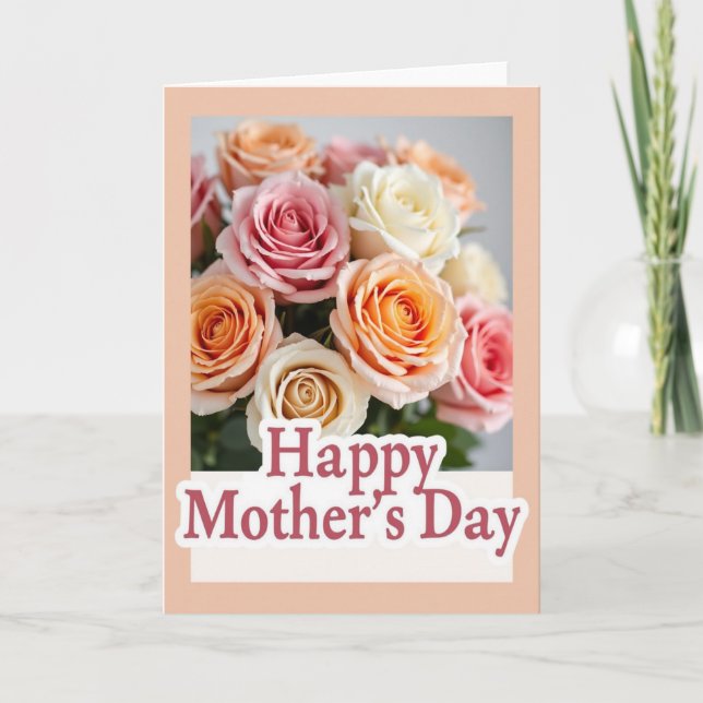 Floral Dream Mothers Day Card (Front)