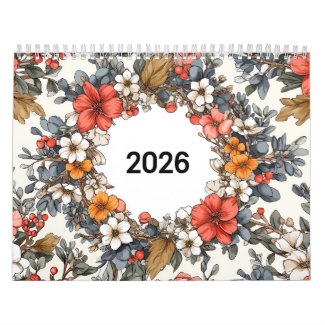 🌸📅 Floral Dreams 2026 🌿✨