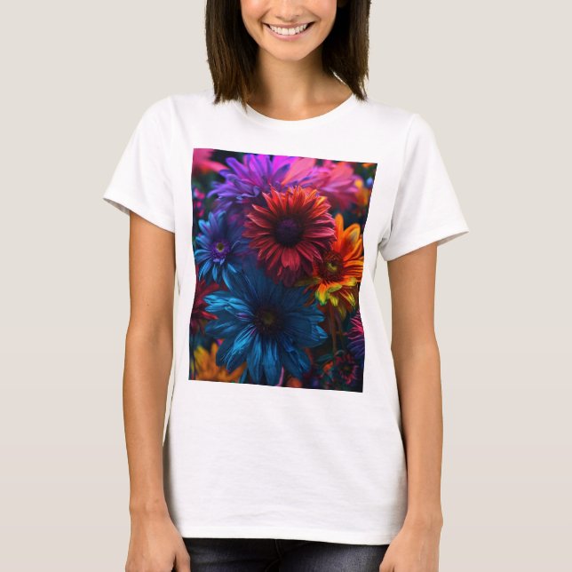 Floral Dreamscape T-Shirt (Front)