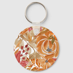 Floral Dresses For Wedding Keychain