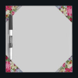 Floral-Dry Erase Board<br><div class="desc">Beautiful purple Floral Board!</div>