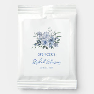 Floral Dusty Blue Bridal Shower Margarita Drink Mix