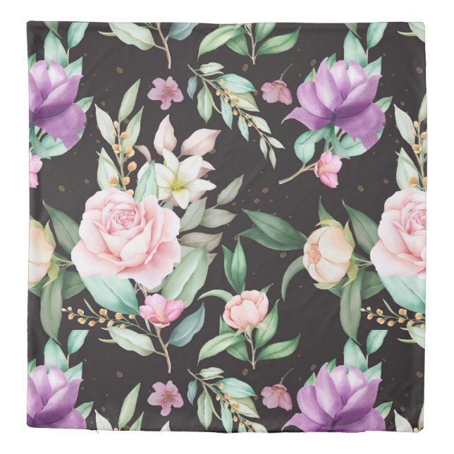 Floral Duvet Cover (Back)
