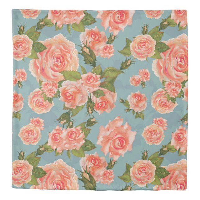 Floral Duvet Cover (Back)