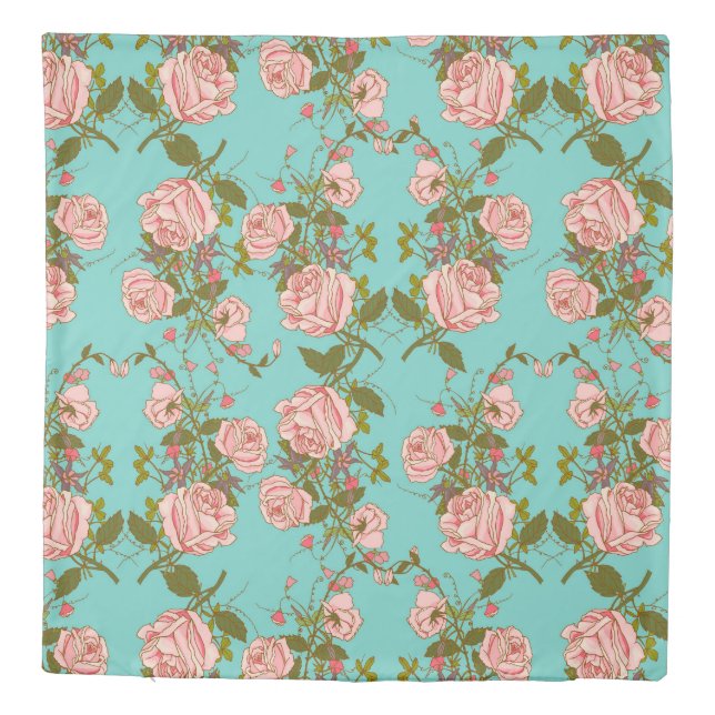 Floral Duvet Cover (Back)