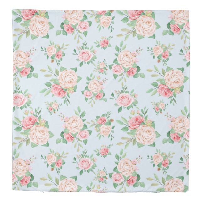 Floral Duvet Cover (Back)