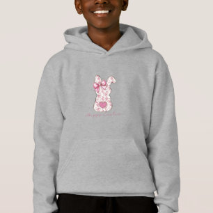 Floral Easter Bunny Hoodie