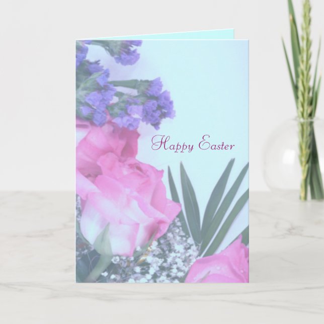 Floral Easter Card (Front)