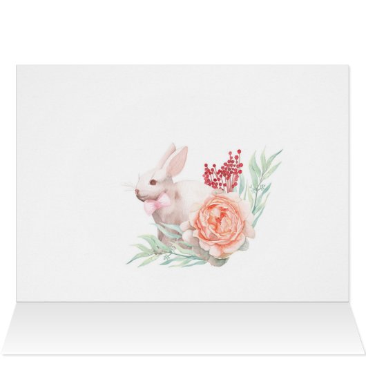 Floral Easter Card (Inside Horizontal (Top))