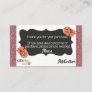 Floral eBay Store Business Cards Packing Slips