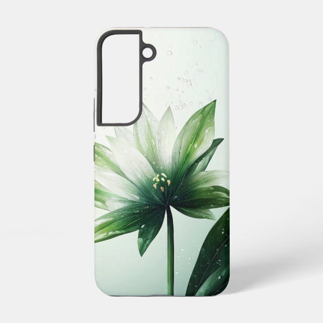 Floral Echoes Samsung Galaxy Case (Back)