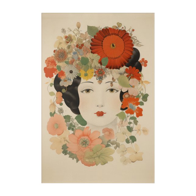 Floral Elegance Acrylic Print (Front)