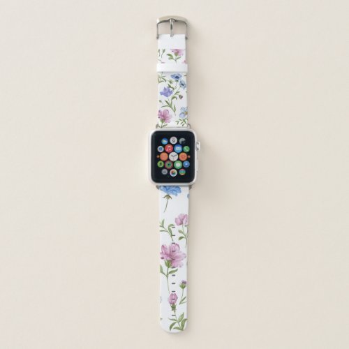 Floral Elegance Apple Watch Band