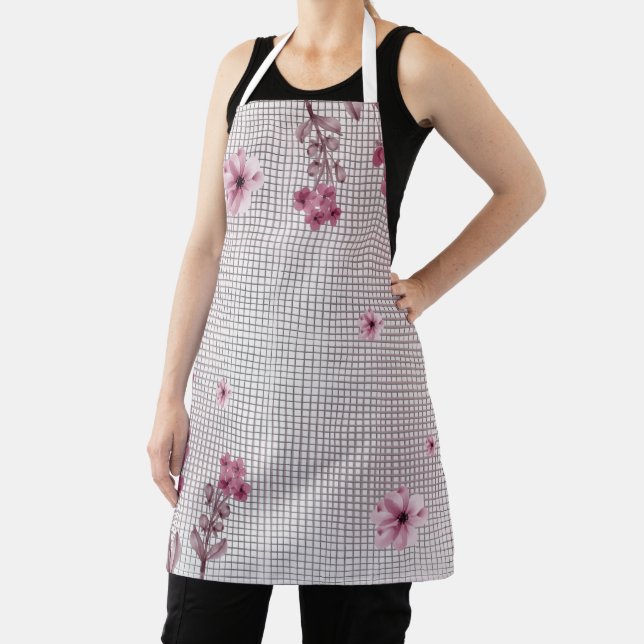 Floral Elegance Apron (Insitu)