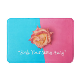 Floral Elegance Bath Mat