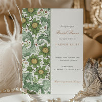Floral Elegance Bridal Shower Invitation
