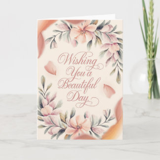 Floral Elegance Card